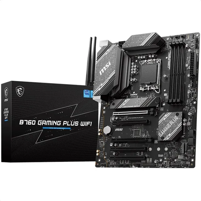 Tarjeta Madre Msi B760 Gaming Plus Wifi Ddr5 M.2 Usb-c 1700