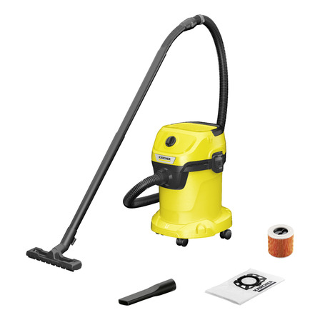 Aspiradora Karcher Wd 3 Seco Húmedo Amarillo Aspiradora Karcher Wd 3 Seco Húmedo Amarillo