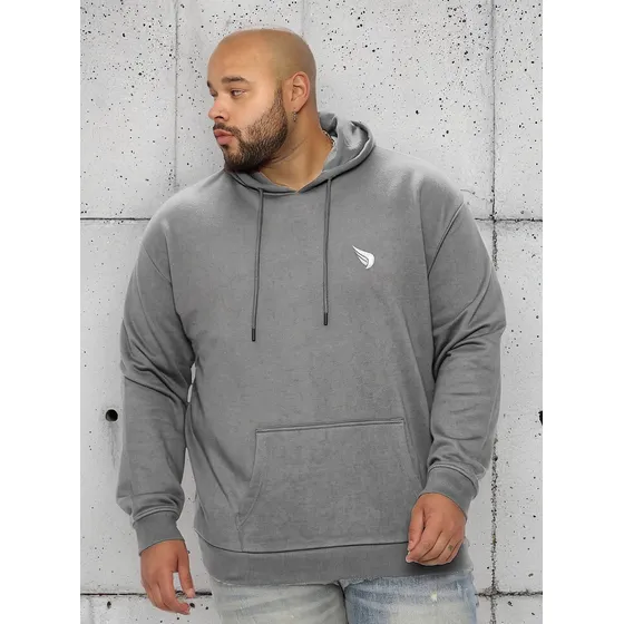 Casaco Moletom Plus Size Blusa Frio Canguru Peluciado Capuz