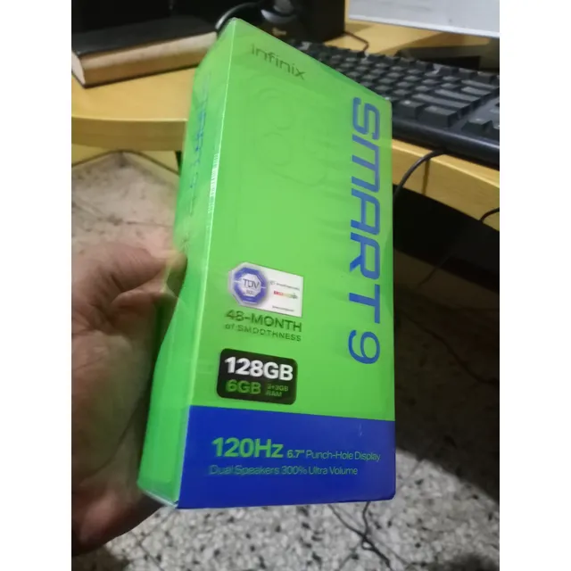 Smart 9 128gb , 8gb De Ram Verde Claro Nuevo