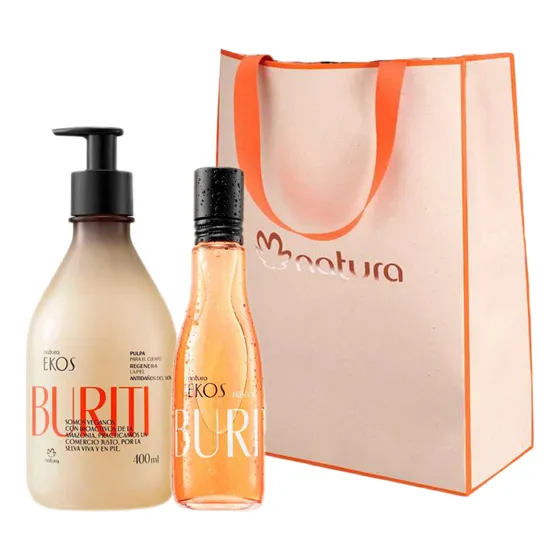 Kit Crema + Frescor Ekos Buriti Natura 