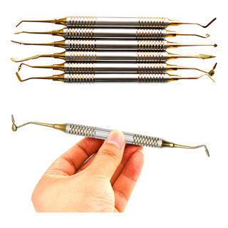 6 Piezas Herramientas De Limpieza Y Resinas Dentales,kit De 6 Piezas Herramientas De Limpieza Y Resinas Dentales,kit De