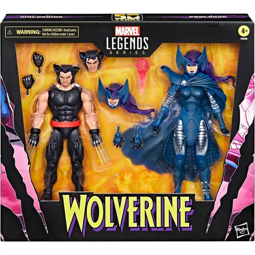 Marvel Legends Wolverine E Psylocke | Parcelamento sem juros