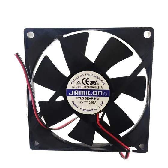 Cooler Ventoinha 80x80x15mm 12v 8cm