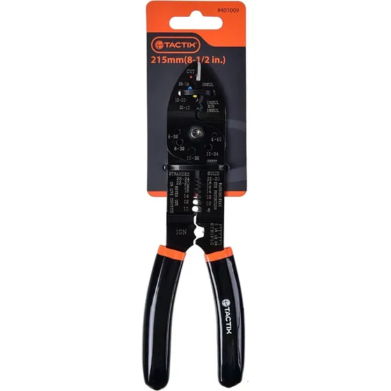 Alicate Tactix Pela-cable 8.1/2 Nuevo