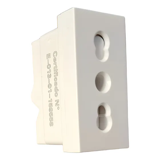 Modulo Enchufe Crompton 2p+t 10/16a 220vac Blanco Cowork