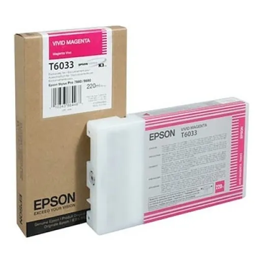 Epson Cartucho De Tinta T603300 Magenta Vivid 220ml