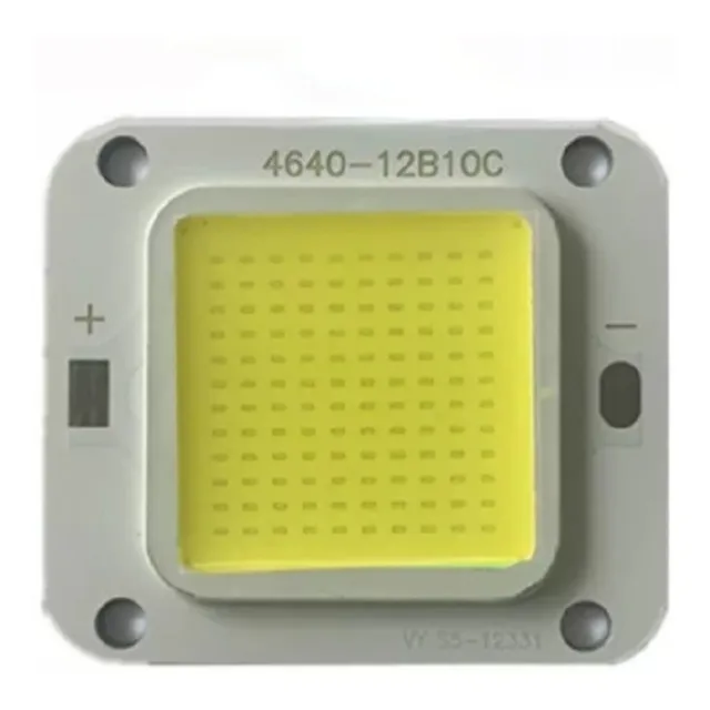 Led Cob 50w Blanco Frio 6500k 30v-34v 1500ma 30 Pzas.
