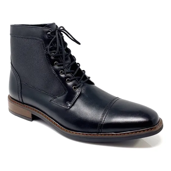 Zapato Botin Caballero 307 Gino Cherruti Negro