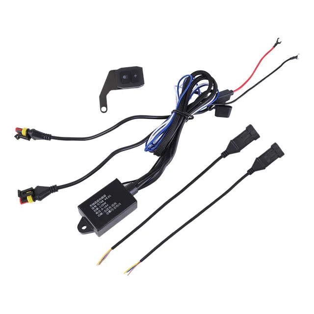 Switch Arnés Para Moto Faro Auxiliares Regulador Light Dimme