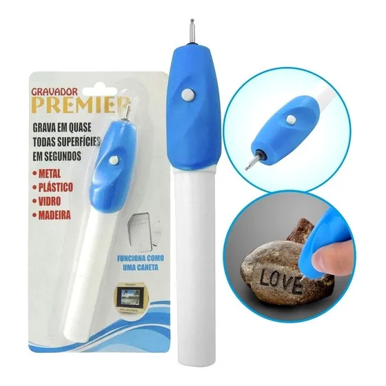Caneta Gravadora Portátil Peças Para Gravar Objetos De Metal