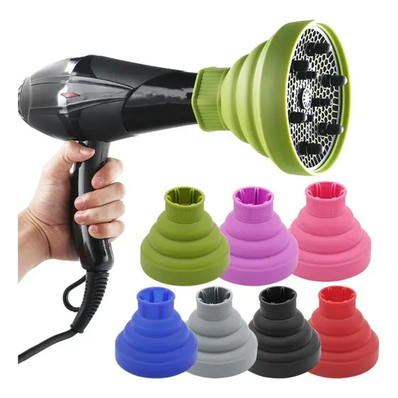 Difusor Para Secador De Cabello Pelo Rizos Turbo Cepillo
