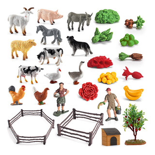 Brinquedos Para Animais De Fazenda 36 Unidades Para Crianças Brinquedos Para Animais De Fazenda 36 Unidades Para Crianças