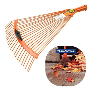 Vassoura Rastelo Jardinagem 22 Dentes Ferro Grama Tramontina Cor Laranja ( Sem Cabo) Vassoura Rastelo Jardinagem 22 Dentes Ferro Grama Tramontina Cor Laranja ( Sem Cabo)