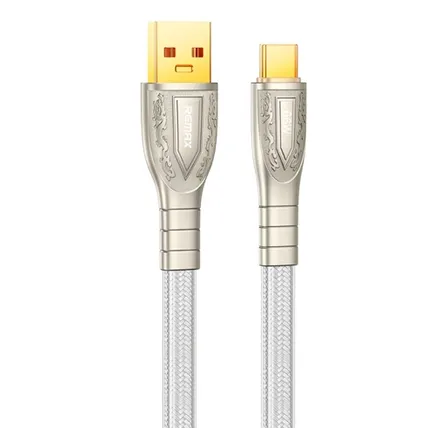 Cable Usb A Tipo/c Rc-c167 66w Silver Zinc Alloy Remax