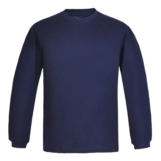 Polera Polo Manga Larga Tworld Certificada Hombre Azul/gris