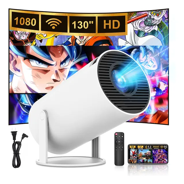 Proyector Profesional Portátil Bluetooth Smart Tv 4k Hd Wifi
