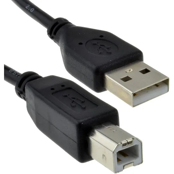 Cable Para Impresora O Multifunción Usb 2.0 Ab De 5 Metros