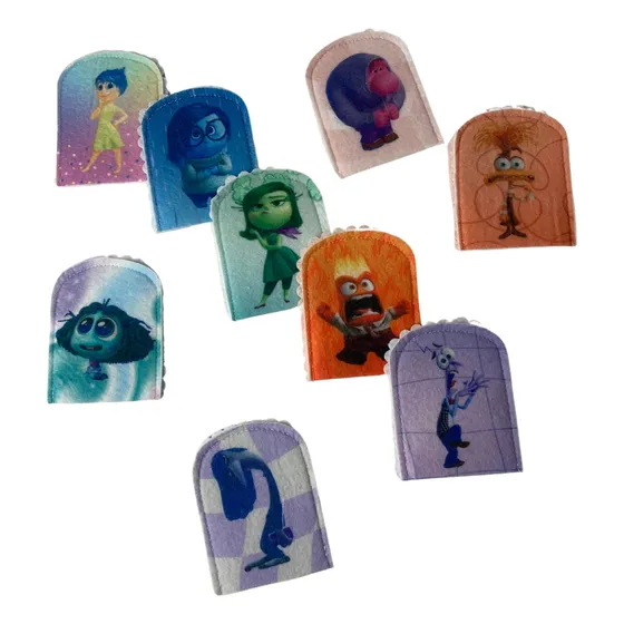 Dedoches Divertidos Fantoches Personagens Divertidamente Para Brincar Para Terapias e Escolas Encantar Baby