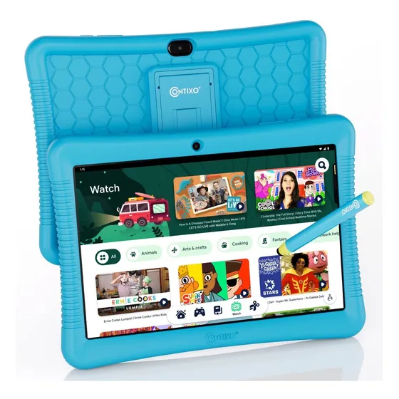 Contixo Tablet Para Niño Hd Año Tableta Pequeño Camara C