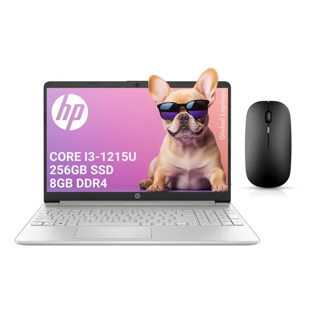 HP Pavilion Core I3 1215u 8 GB de RAM 256 GB Ssd Fhd 1920 X 1080 Intel Uhd Graphics Laptop 15-dy5023 Pad Numerico Color Natural Silver With Regalo Mouse