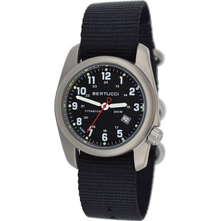 Reloj Clasico Bertucci A-2t | Correa De Nailon Negro | Te... Reloj Clasico Bertucci A-2t | Correa De Nailon Negro | Te...