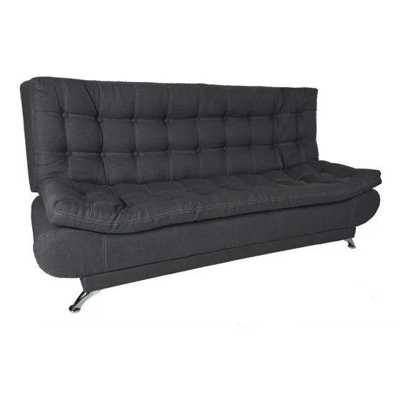 Sofá Cama Salas Modernas Minimalistas Capitonado Sofas Cama Color Gris Oxford
