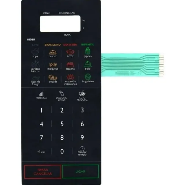 Membrana Teclado Microondas Panasonic Nn-st 568 