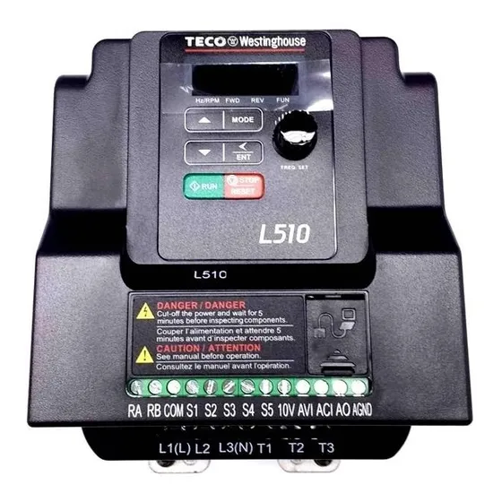 Variador De Frecuencia 1 Hp  Input 120 Vac L510 