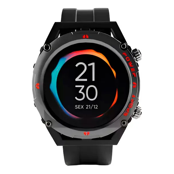 Relógio Smartwatch Full Touch 1,32  Ip67 Gt Track Goldentec