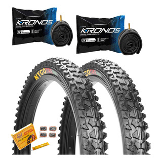 Par Llantas Bicicleta 20x2.125 + 2 Cámaras De Regalo R20 Nyco Par Llantas Bicicleta 20x2.125 + 2 Cámaras De Regalo R20 Nyco