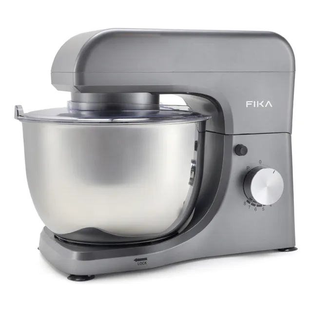 Batidora De Pedestal Fika 380w 4lt 8 Velocidades 110v Color Gris