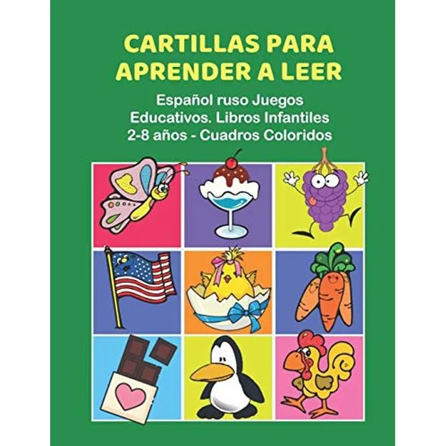 Cartillas Para Aprender A Leer Espanol Ruso Juegos Educativo