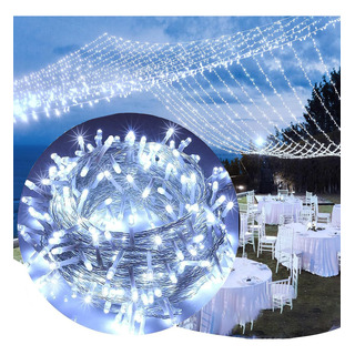 Serie De Luces Navideñas Bar Boda 200 Led 20m Vintage Fiesta Luces Blanco Serie De Luces Navideñas Bar Boda 200 Led 20m Vintage Fiesta Luces Blanco