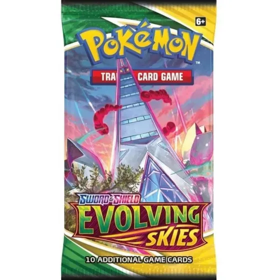 8 Sobres Pokémon Sword & Shield Evolving Skies Alternativas