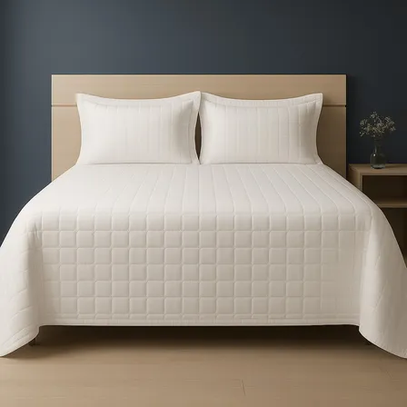 Cobre Leito Casal 3 Peças Cama Box Confortavel Macio Premium