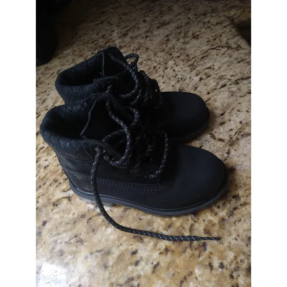 Botas Timberland Negras  Niño