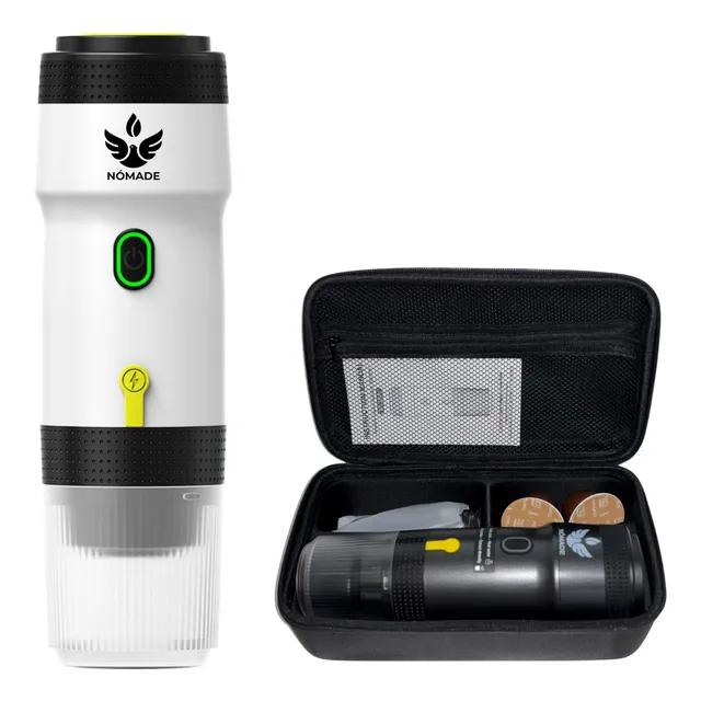 Cafetera Portátil  Espresso + Estuche De Viaje De Regalo!