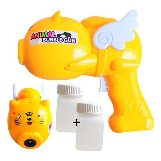 Brinquedo Máquina Lança Bolha De Sabão Automática Som E Luz