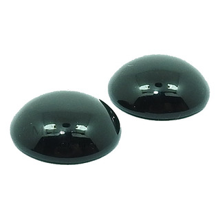 Full Lote 2 Ombligueras De Obsidiana Negra Natural Cm Trc23 Full Lote 2 Ombligueras De Obsidiana Negra Natural Cm Trc23