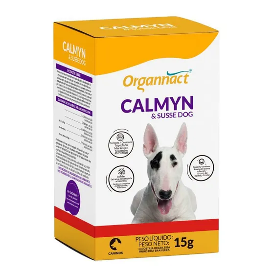 Calmyn & Susse Dog 30 Tabletes Organnact