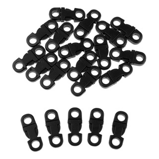 20pcs 5mm Hebilla De Liberación De Cordón Plástico De 20pcs 5mm Hebilla De Liberación De Cordón Plástico De