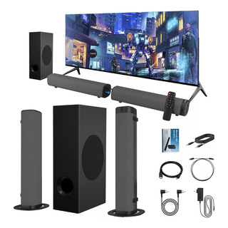 Home Theater 180w Barra De Sonido Y Subwoofer Con Bluetooth Home Theater 180w Barra De Sonido Y Subwoofer Con Bluetooth