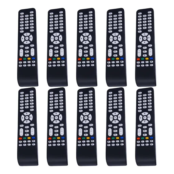 Kit 10 Controle Remoto Para Tv Aoc Lcd Led Revenda Atacado