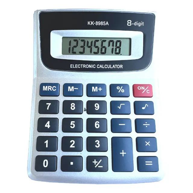 Calculadora 8 Digitos Escolar Oficina De Escritorio Y Mesa 