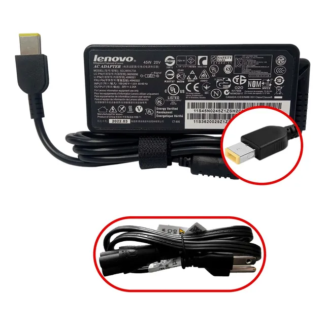 Cargador Lenovo Punta  Usb 20v - 2.25a - 45w  Oferta ! 