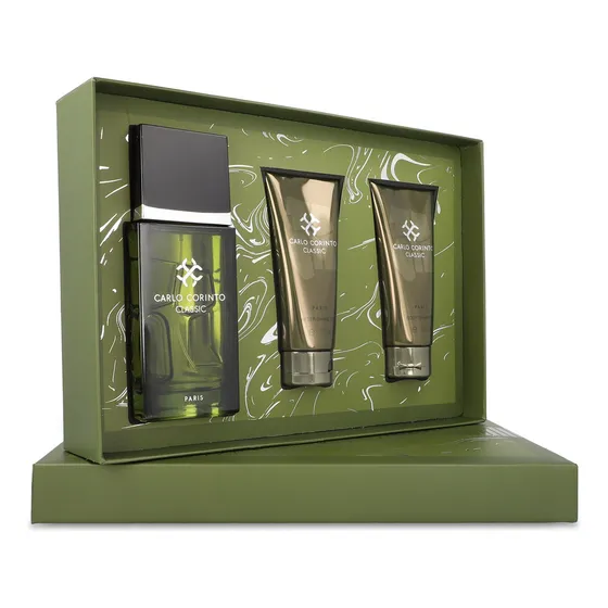 Set Carlo Corinto Classic 3pzs - Caballero