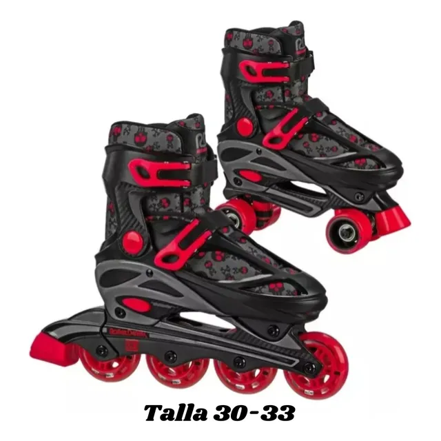 Patines 2 En 1 En Linea O 4 Ruedas Ajustable Niños