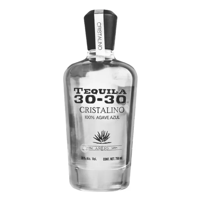 Pack De 2 Tequila 30-30 Añejo Cristalino 750 Ml