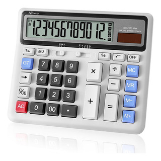 Calculadora De 12 Dígitos Grandes De Mesa Doméstica Com Calc Calculadora De 12 Dígitos Grandes De Mesa Doméstica Com Calc